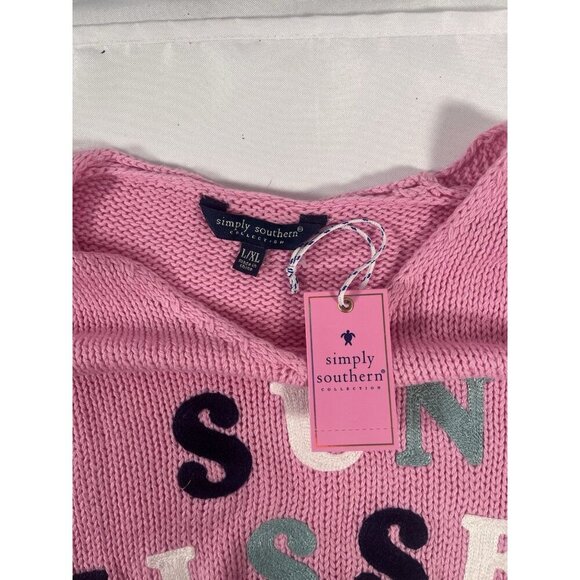 Simply Southern Sun Kissed Oversized Sweater Size Large/XL NWT - Picture 3 of 7